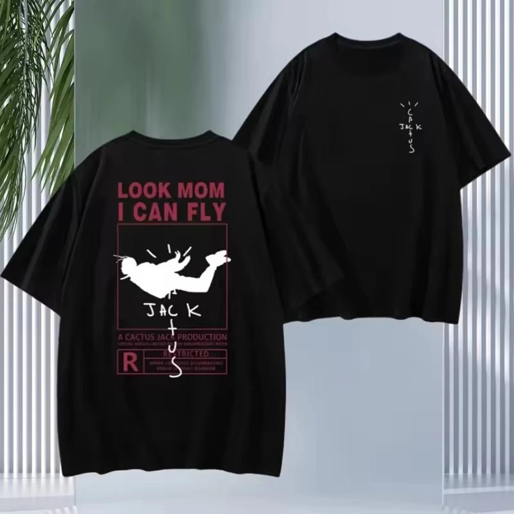 Travis Scott Look Mom I Can Fly T-shirt