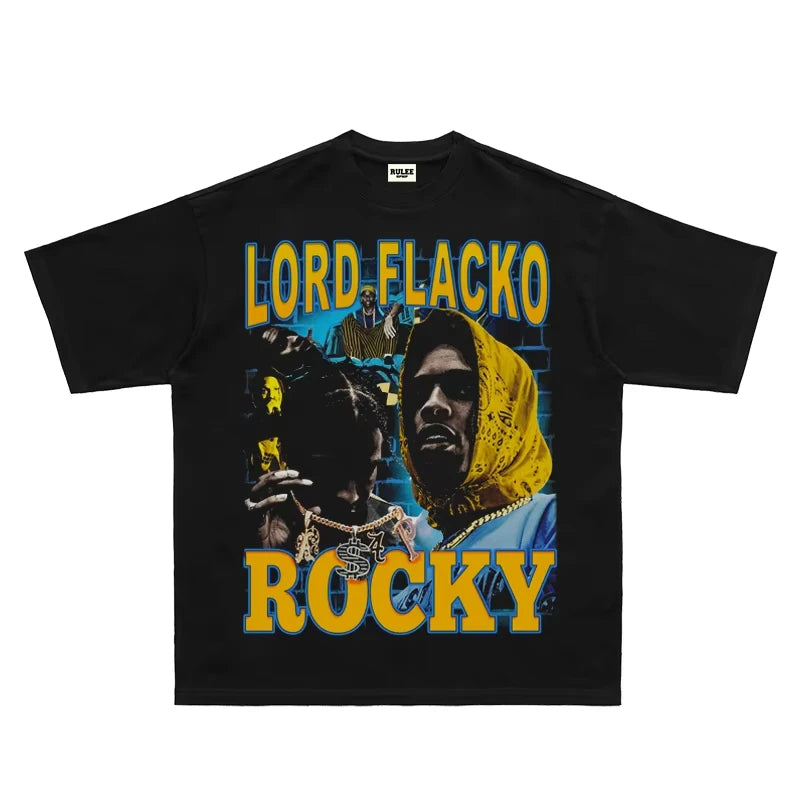 ASAP Rocky T-shirt Casual