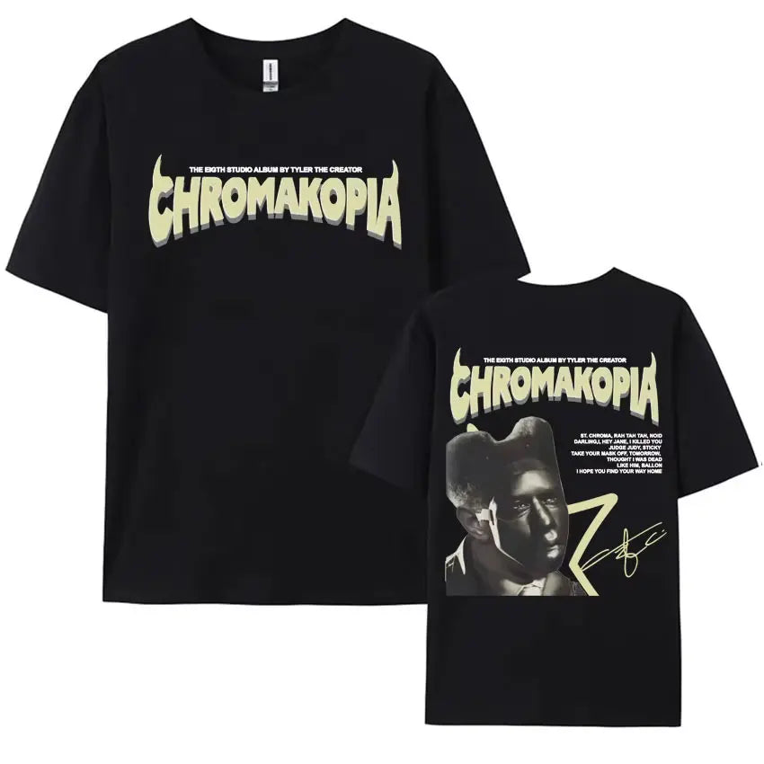 Tyler The Creator Chromakopia World Tour T Shirt