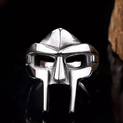 MF DOOM Mask Stainless Steel Ring