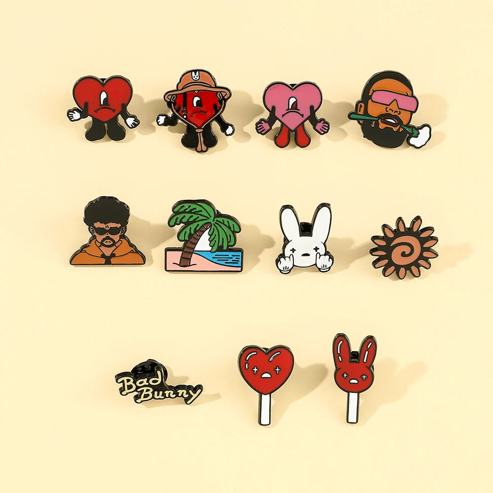 Bad Bunny Brooch