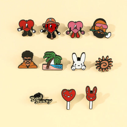 Bad Bunny Brooch