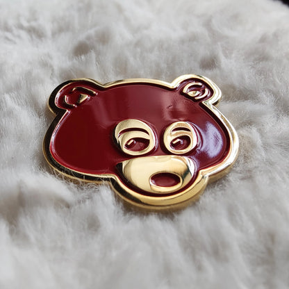 Kanye West Graduations Bear Pin