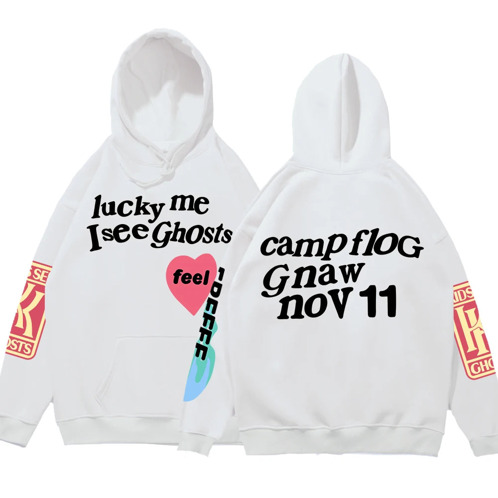 Loose Hooded Kanye Sweatshirts