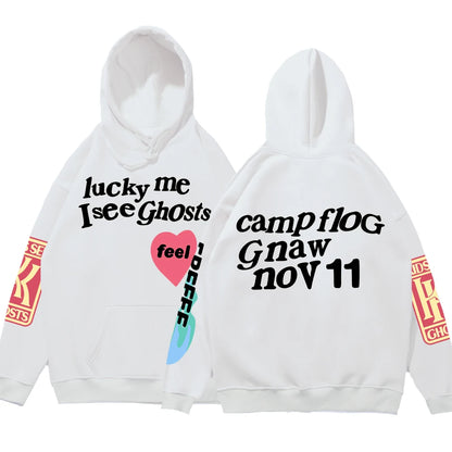 Loose Hooded Kanye Sweatshirts