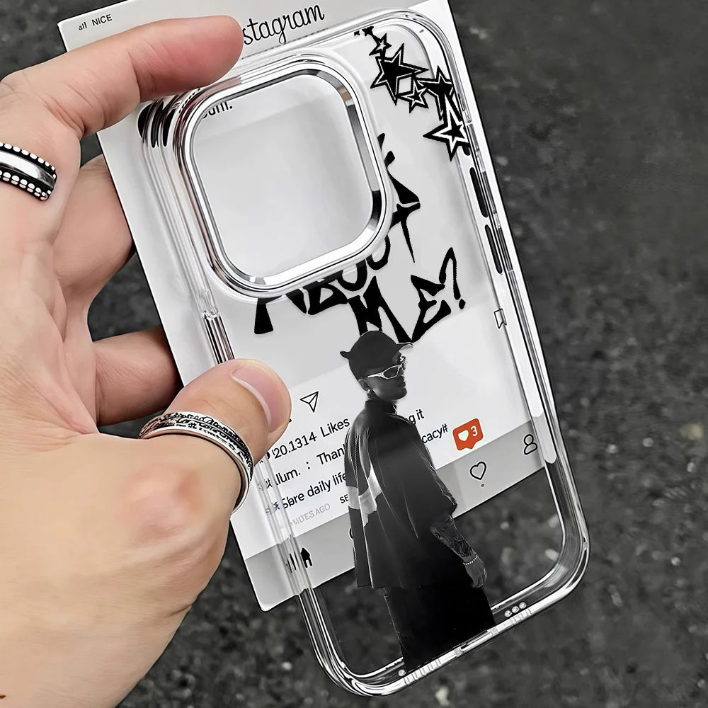 Nsqk Phone Case Transparent For iPhone
