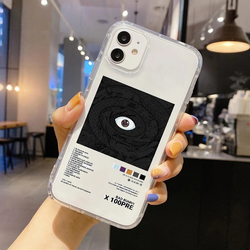 Bad Bunny Phone Case Transparent