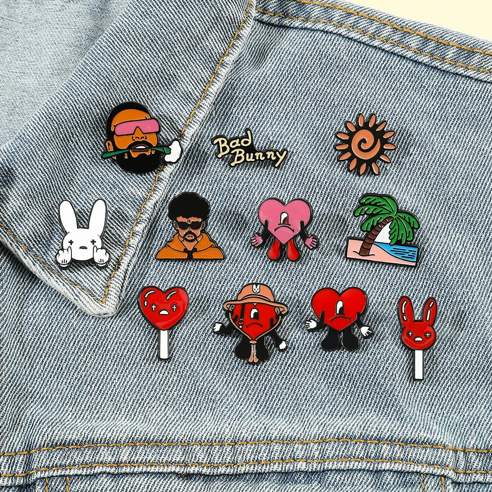 Bad Bunny Brooch