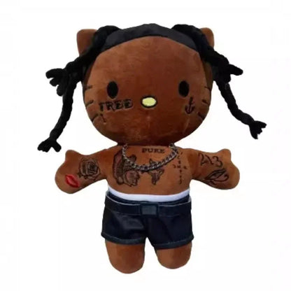Travis Scott plush hello kitty