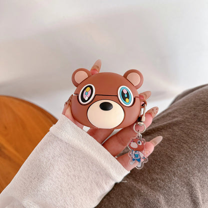 AirPods Case 3D Kanye Dropout Bear