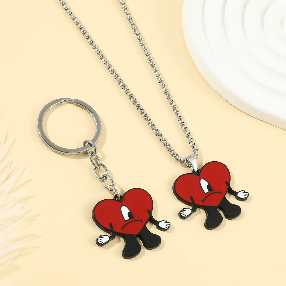 UN VERANO SIN TI Bad Bunny Neackle, keychain, broch