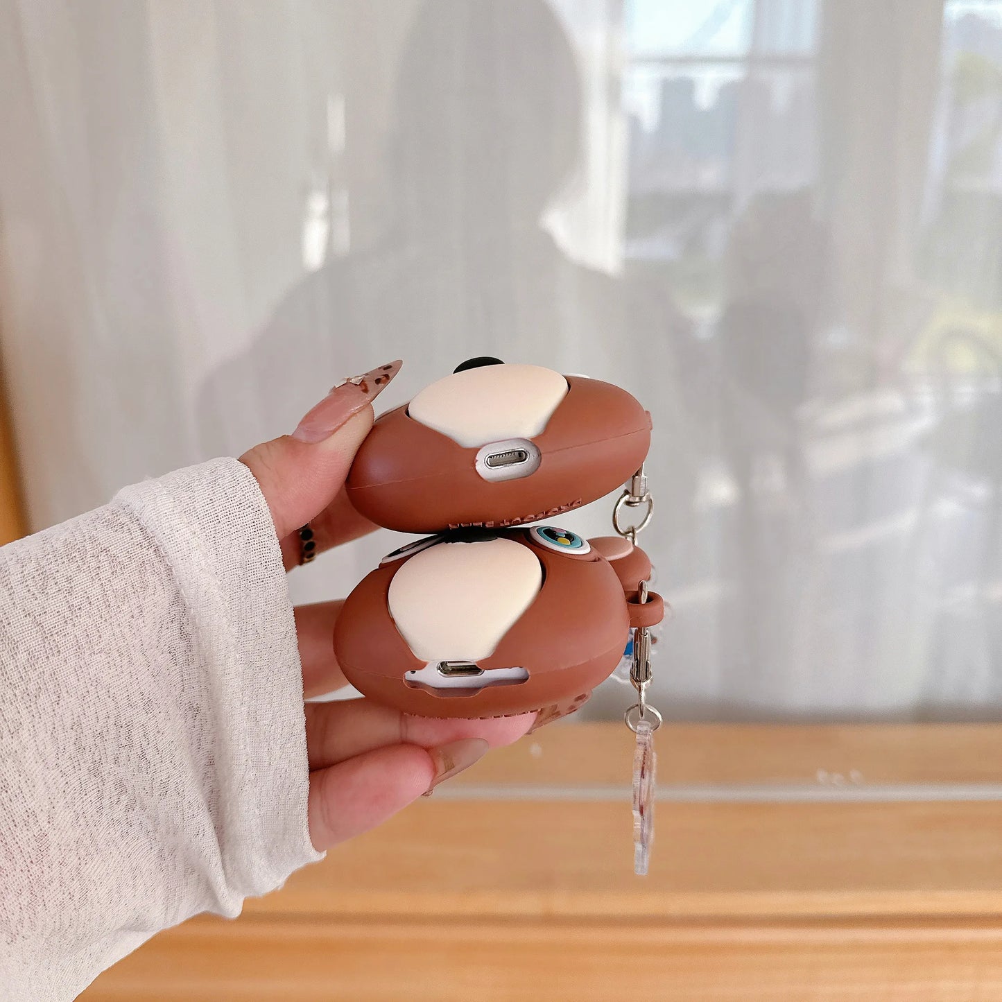 AirPods Case 3D Kanye Dropout Bear