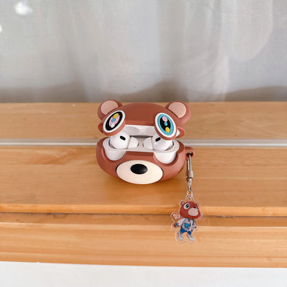AirPods Case 3D Kanye Dropout Bear