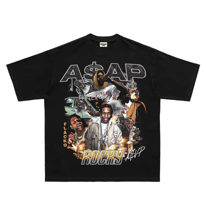 ASAP Rocky T-shirt Casual