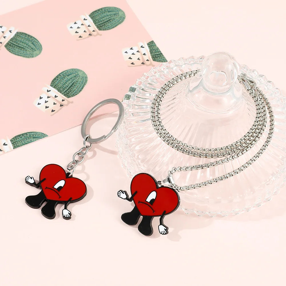 UN VERANO SIN TI Bad Bunny Neackle, keychain, broch