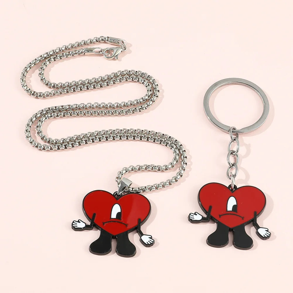 UN VERANO SIN TI Bad Bunny Neackle, keychain, broch