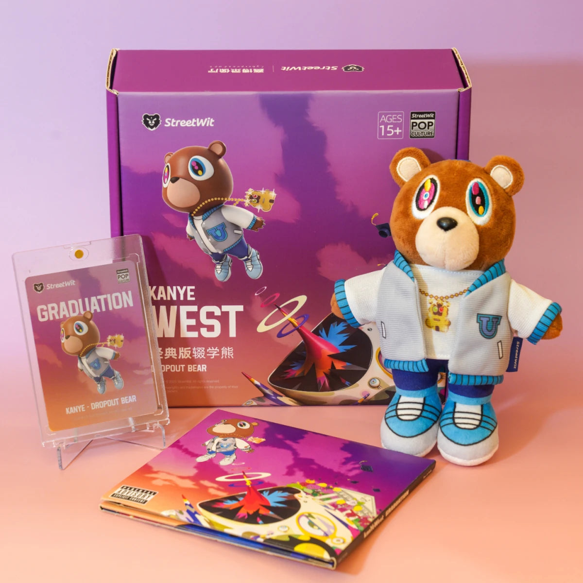 Dropout Bear Kanye Doll