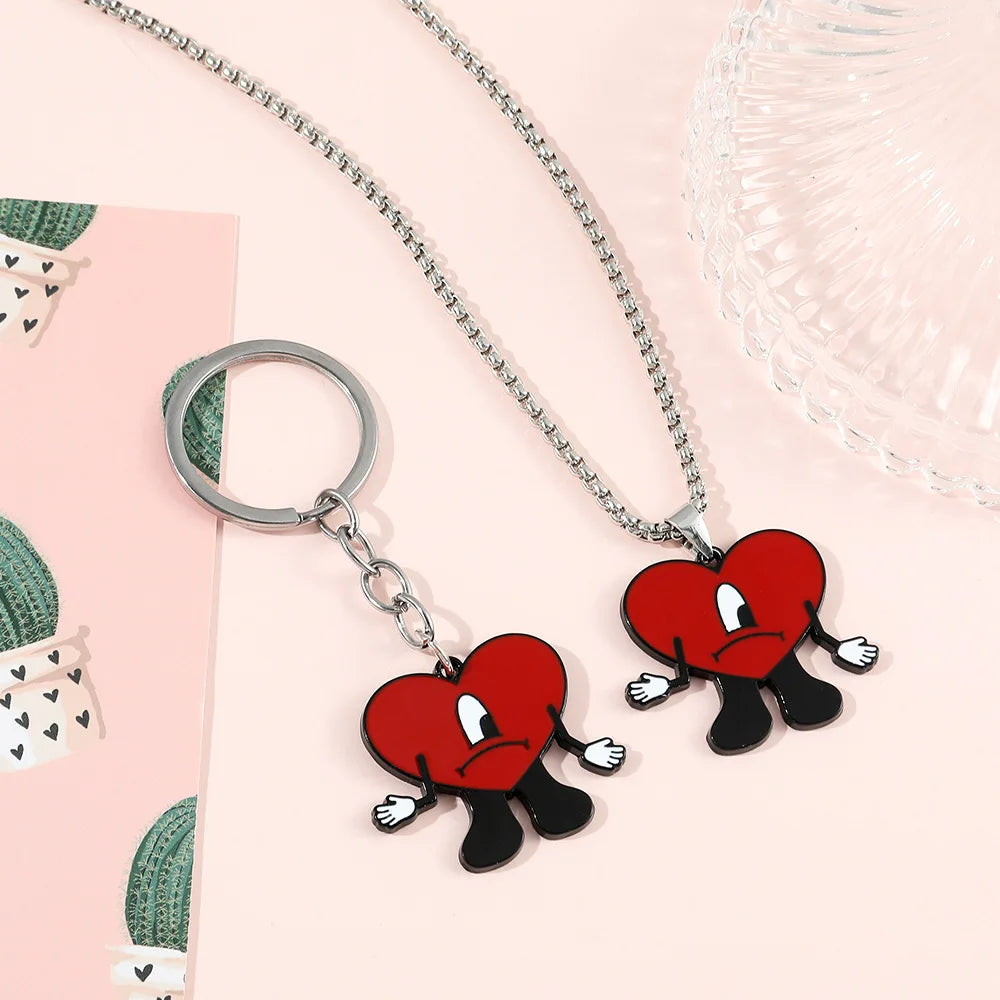 UN VERANO SIN TI Bad Bunny Neackle, keychain, broch