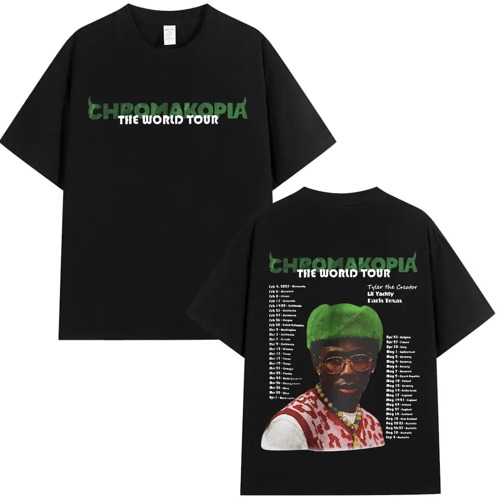 Tyler The Creator Chromakopia World Tour T Shirt