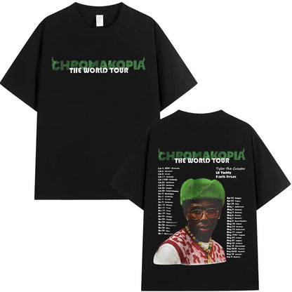 Tyler The Creator Chromakopia World Tour T Shirt