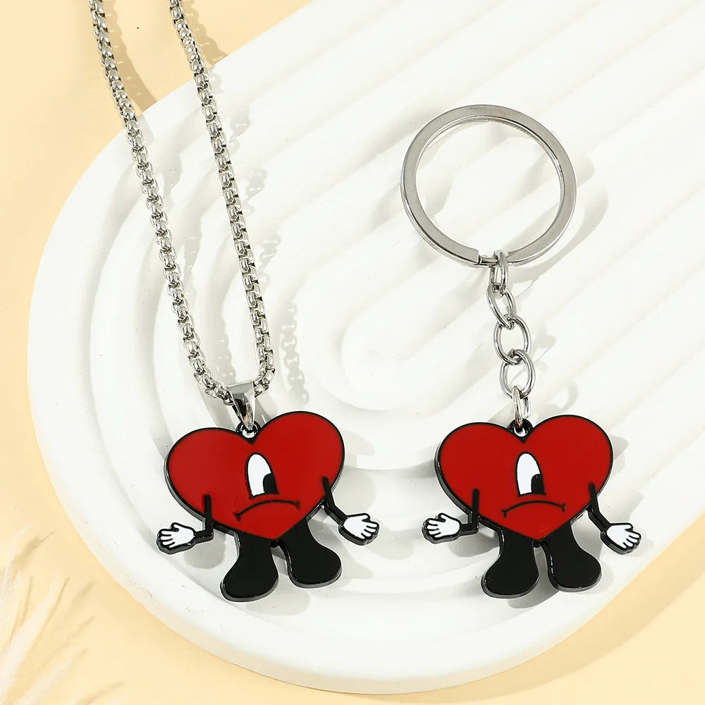 UN VERANO SIN TI Bad Bunny Neackle, keychain, broch