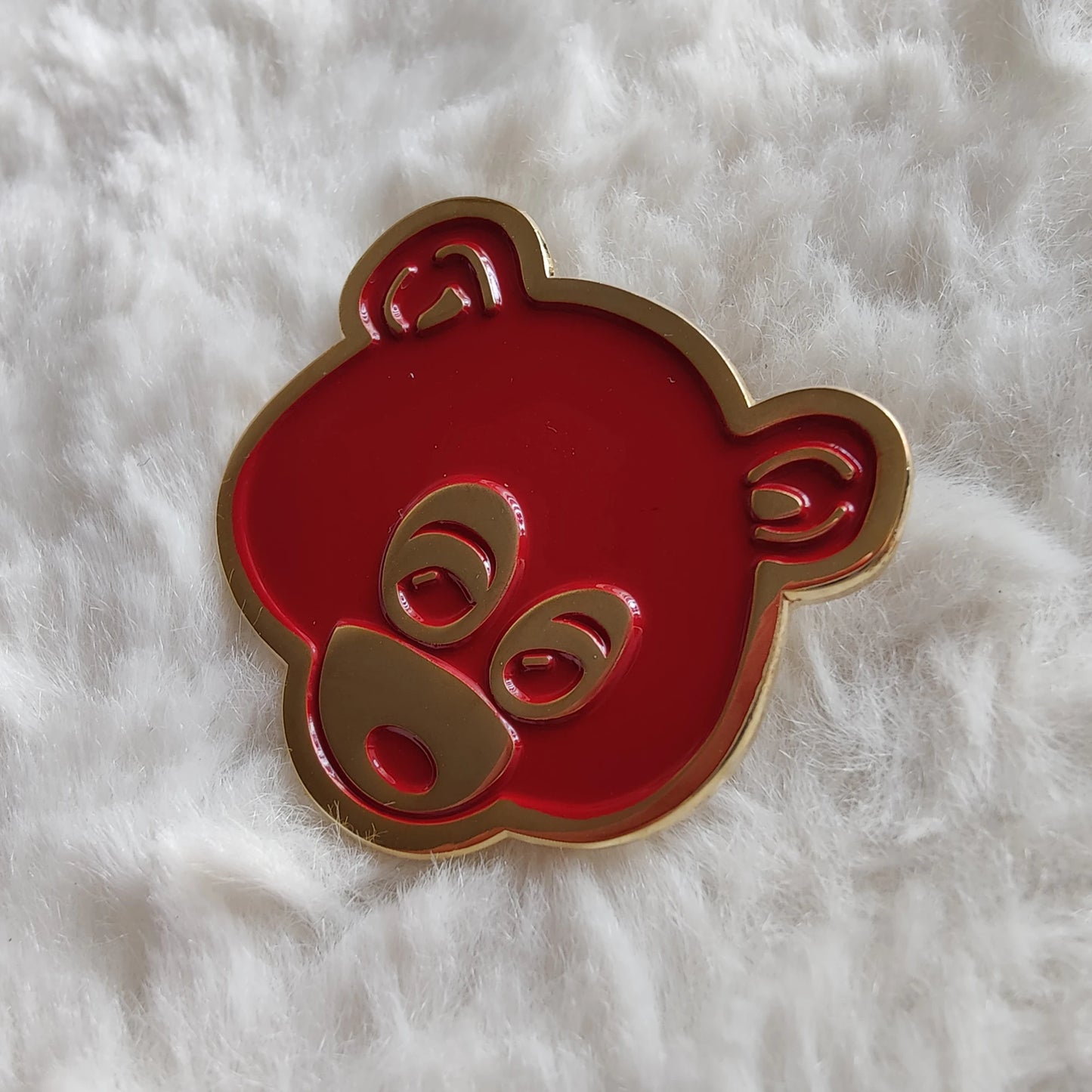 Kanye West Graduations Bear Pin