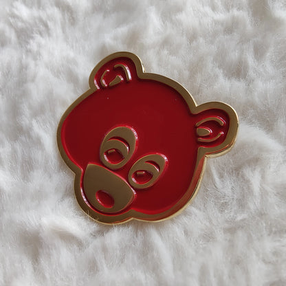 Kanye West Graduations Bear Pin