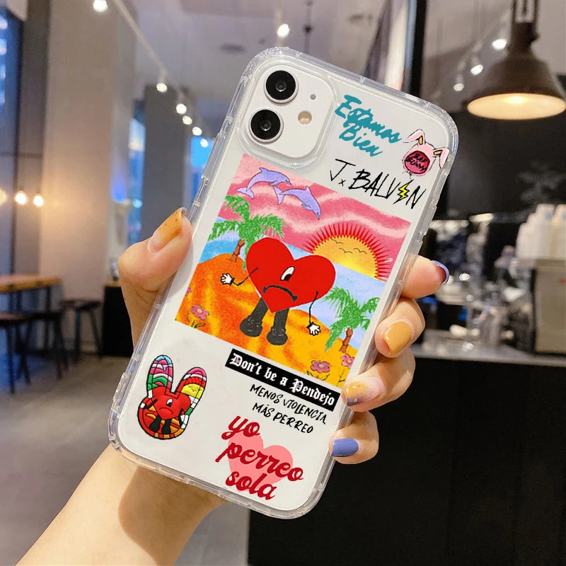 Bad Bunny Phone Case Transparent