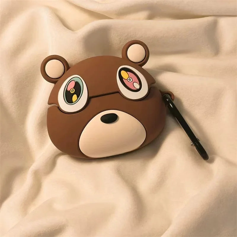AirPods Case 3D Kanye Dropout Bear