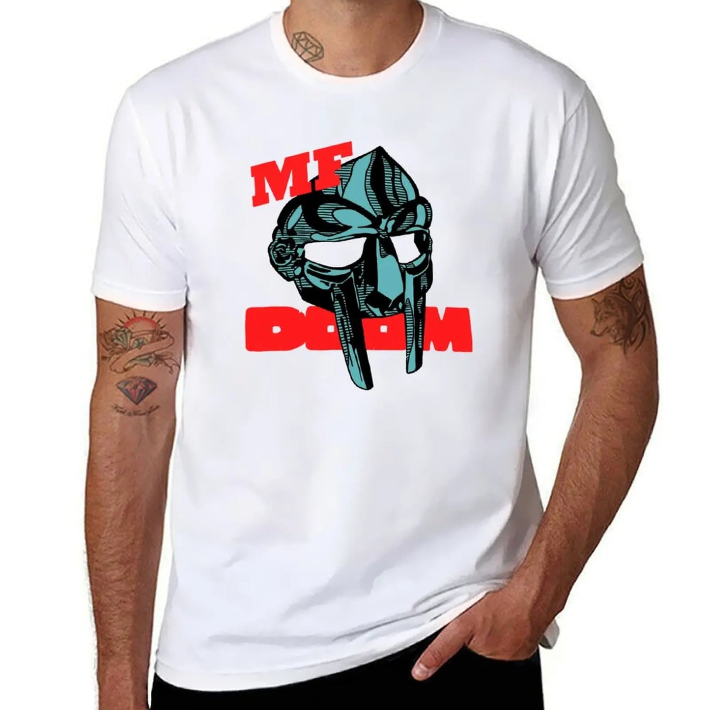 MFDOOM! T-Shirt affliction shirts aesthetic clothes plain white t shirts men