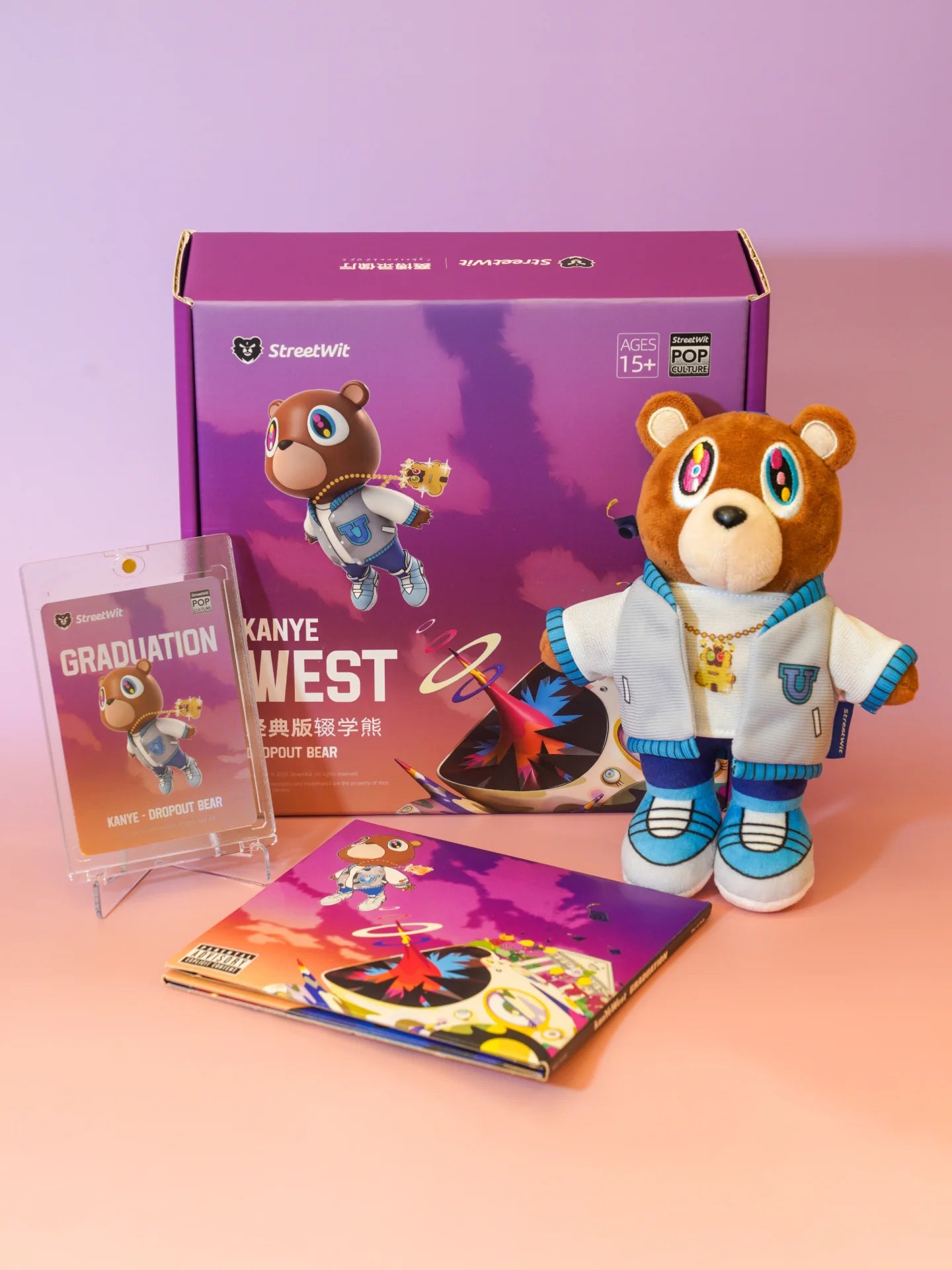 Dropout Bear Kanye Doll