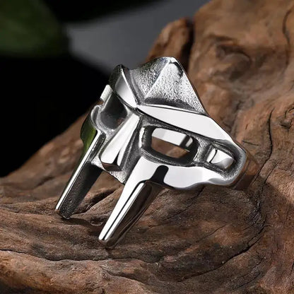 MF DOOM Mask Stainless Steel Ring