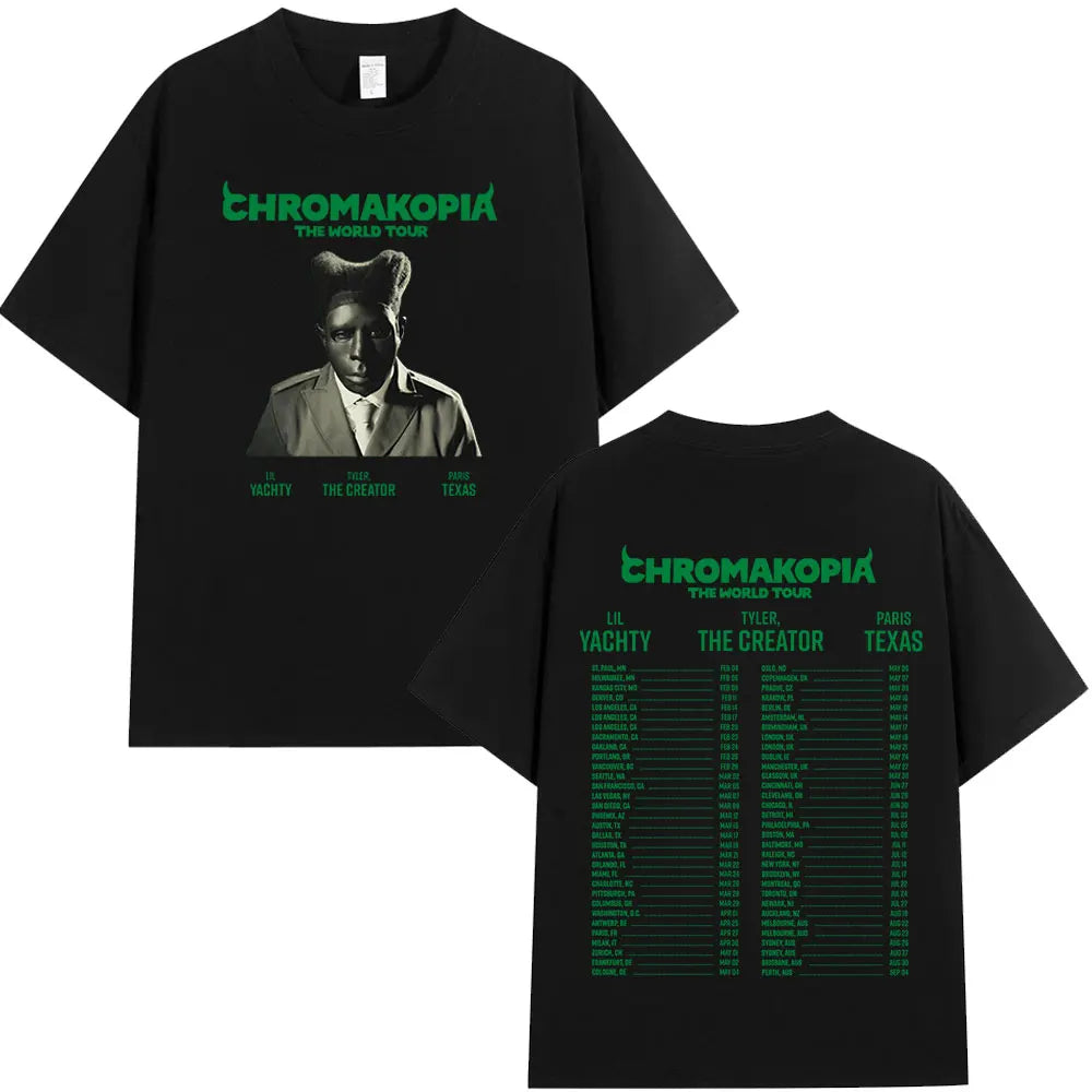 Tyler The Creator Chromakopia World Tour T Shirt