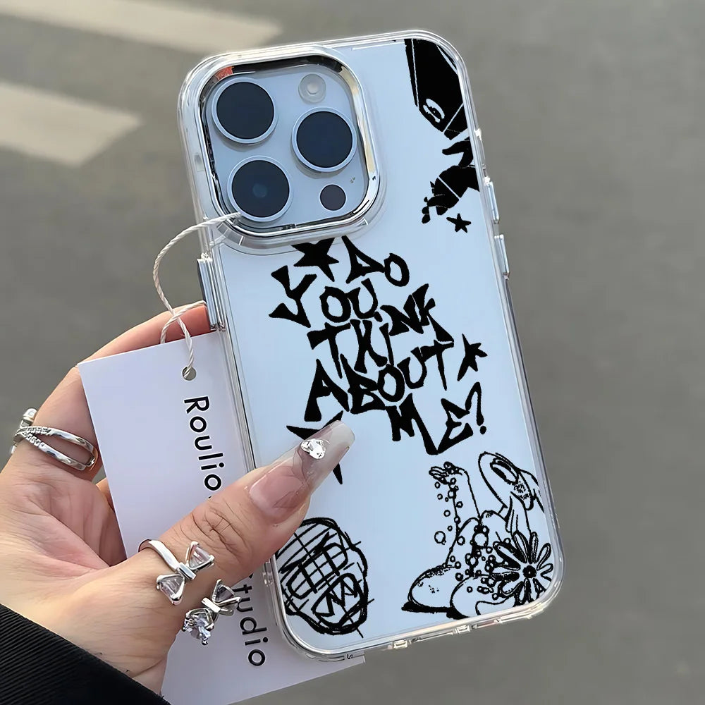 Nsqk Phone Case Transparent For iPhone