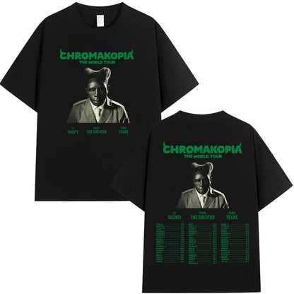 Tyler The Creator Chromakopia World Tour T Shirt