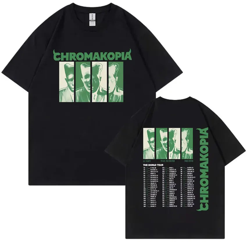 Tyler The Creator Chromakopia World Tour T Shirt