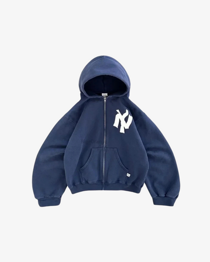 NY ZIP-UP HOODIE